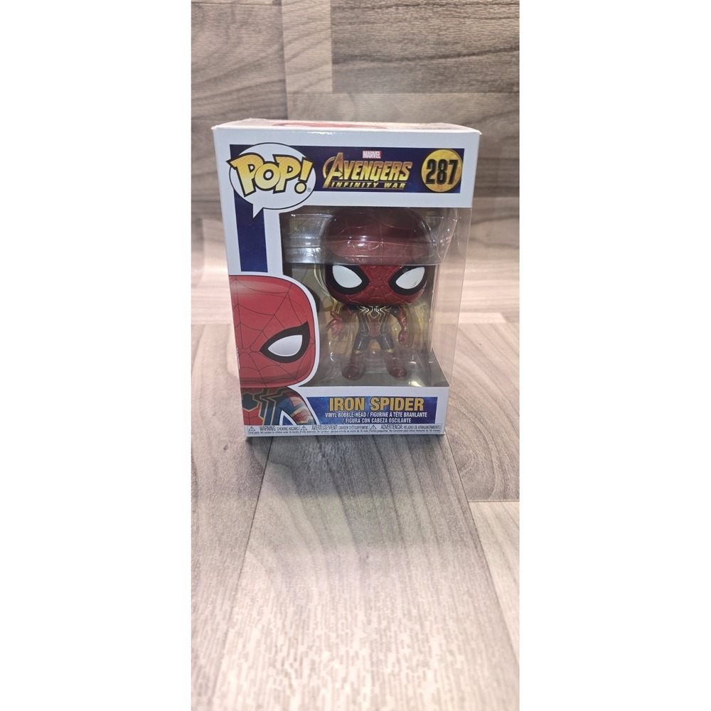 Spiderman Iron Spider Avengers Infinity War Funko Pop! #287